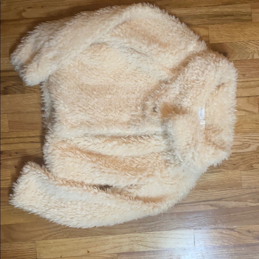 Bacio Small White Teddy Coat
